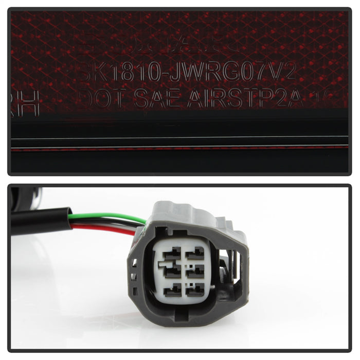 Spyder Auto 5084781 LED Tail Lights; Version 2; Light Bar; Sequential Turn Signal; Black Smoke; - Truck Part Superstore