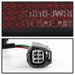 Spyder Auto 5084798 LED Tail Lights; Version 2; Light Bar; Sequential Turn Signal; Red Clear; - Truck Part Superstore