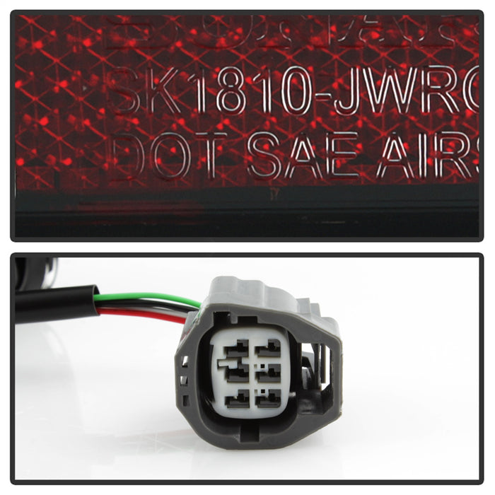 Spyder Auto 5084798 LED Tail Lights; Version 2; Light Bar; Sequential Turn Signal; Red Clear; - Truck Part Superstore