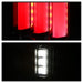 Spyder Auto 5084798 LED Tail Lights; Version 2; Light Bar; Sequential Turn Signal; Red Clear; - Truck Part Superstore