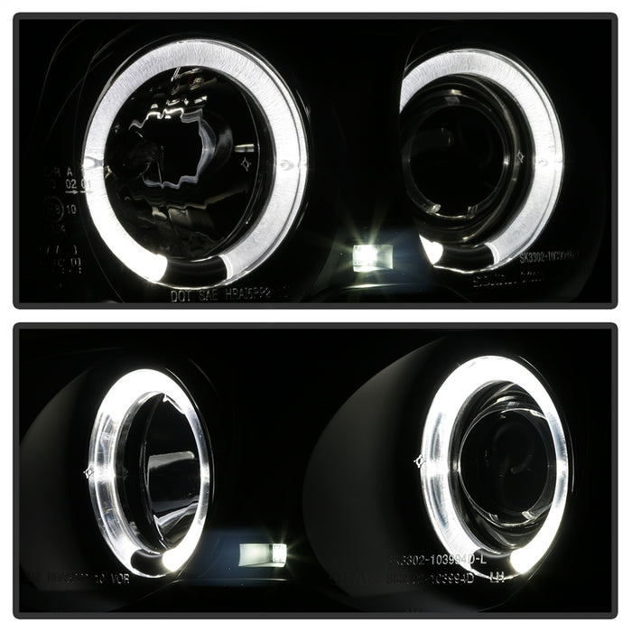 Spyder Auto 5084804 Halo LED Projector Headlights - Truck Part Superstore
