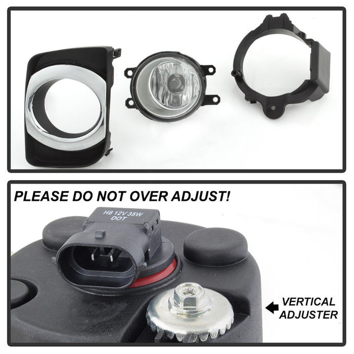 Spyder Auto 5084873 OEM Fog Lights; w/Switch; Clear; - Truck Part Superstore