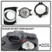 Spyder Auto 5084873 OEM Fog Lights; w/Switch; Clear; - Truck Part Superstore