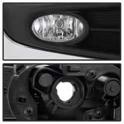 Spyder Auto 5084897 OEM Fog Lights; w/Cover And Switch; Clear w/Chrome Trim; - Truck Part Superstore