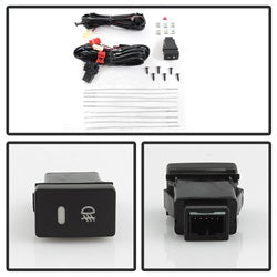 Spyder Auto 5084897 OEM Fog Lights; w/Cover And Switch; Clear w/Chrome Trim; - Truck Part Superstore