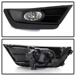 Spyder Auto 5084903 OEM Fog Lights; w/Cover And Switch; Clear; - Truck Part Superstore