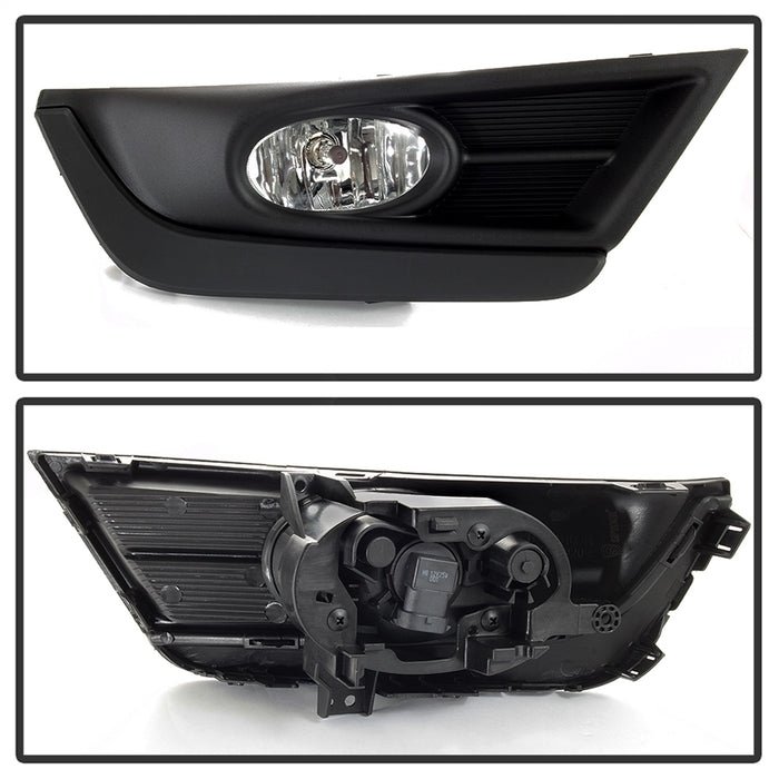 Spyder Auto 5084903 OEM Fog Lights; w/Cover And Switch; Clear; - Truck Part Superstore