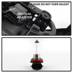 Spyder Auto 5084903 OEM Fog Lights; w/Cover And Switch; Clear; - Truck Part Superstore