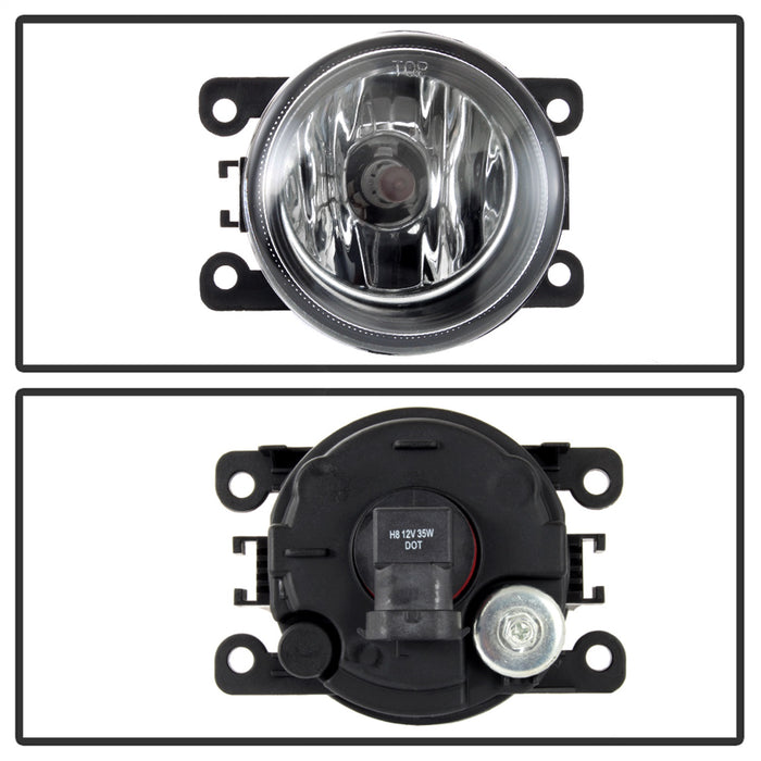 Spyder Auto 5084910 OEM Fog Lights; w/Switch; Clear; - Truck Part Superstore
