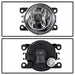 Spyder Auto 5084910 OEM Fog Lights; w/Switch; Clear; - Truck Part Superstore