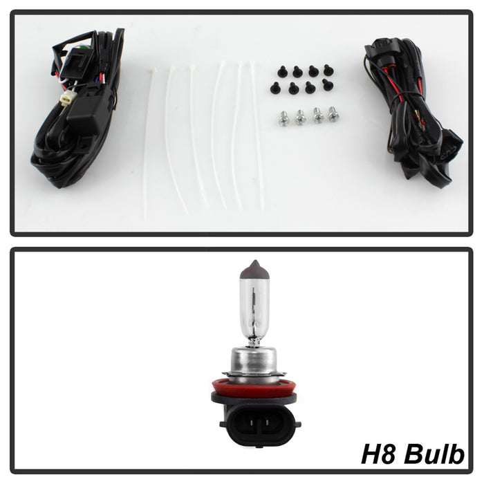 Spyder Auto 5084927 OEM Fog Lights; w/Switch; Clear; - Truck Part Superstore