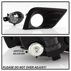 Spyder Auto 5084958 OEM Fog Lights; w/Switch; Clear; - Truck Part Superstore