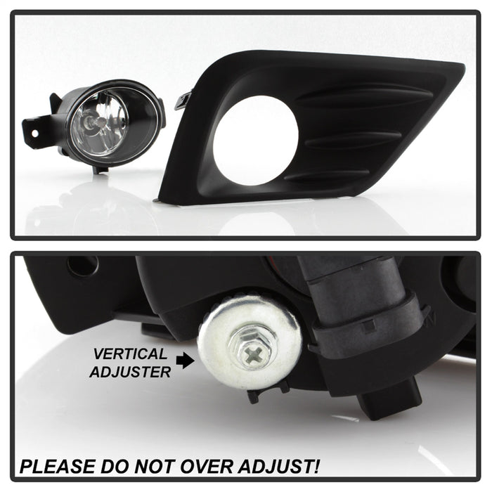 Spyder Auto 5084958 OEM Fog Lights; w/Switch; Clear; - Truck Part Superstore