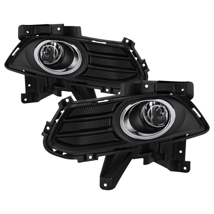 Spyder Auto 5085009 OEM Fog Lights; w/Switch And Cover; Clear; - Truck Part Superstore