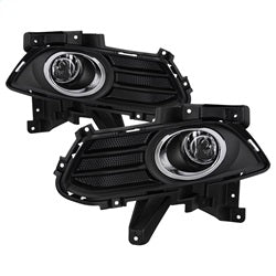 Spyder Auto 5085009 OEM Fog Lights; w/Switch And Cover; Clear; - Truck Part Superstore