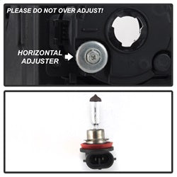 Spyder Auto 5085009 OEM Fog Lights; w/Switch And Cover; Clear; - Truck Part Superstore
