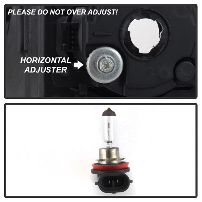 Spyder Auto 5085009 OEM Fog Lights; w/Switch And Cover; Clear; - Truck Part Superstore