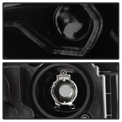 Spyder Auto 5085047 DRL LED Projector Headlights; Bulbs Included; Pair; Black Smoke; - Truck Part Superstore