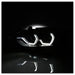 Spyder Auto 5085047 DRL LED Projector Headlights; Bulbs Included; Pair; Black Smoke; - Truck Part Superstore