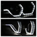 Spyder Auto 5085047 DRL LED Projector Headlights; Bulbs Included; Pair; Black Smoke; - Truck Part Superstore