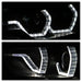 Spyder Auto 5085047 DRL LED Projector Headlights; Bulbs Included; Pair; Black Smoke; - Truck Part Superstore