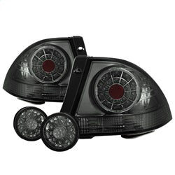 Spyder Auto 5085054 LED Tail Lights; Smoke; w/Inner Trunk Lights; - Truck Part Superstore