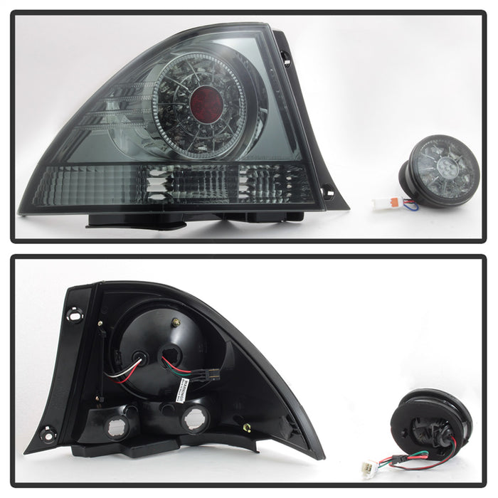 Spyder Auto 5085054 LED Tail Lights; Smoke; w/Inner Trunk Lights; - Truck Part Superstore