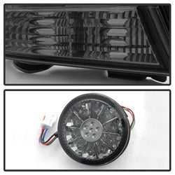 Spyder Auto 5085054 LED Tail Lights; Smoke; w/Inner Trunk Lights; - Truck Part Superstore