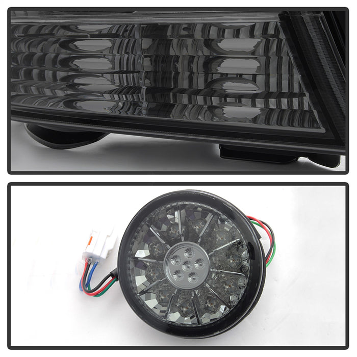 Spyder Auto 5085054 LED Tail Lights; Smoke; w/Inner Trunk Lights; - Truck Part Superstore