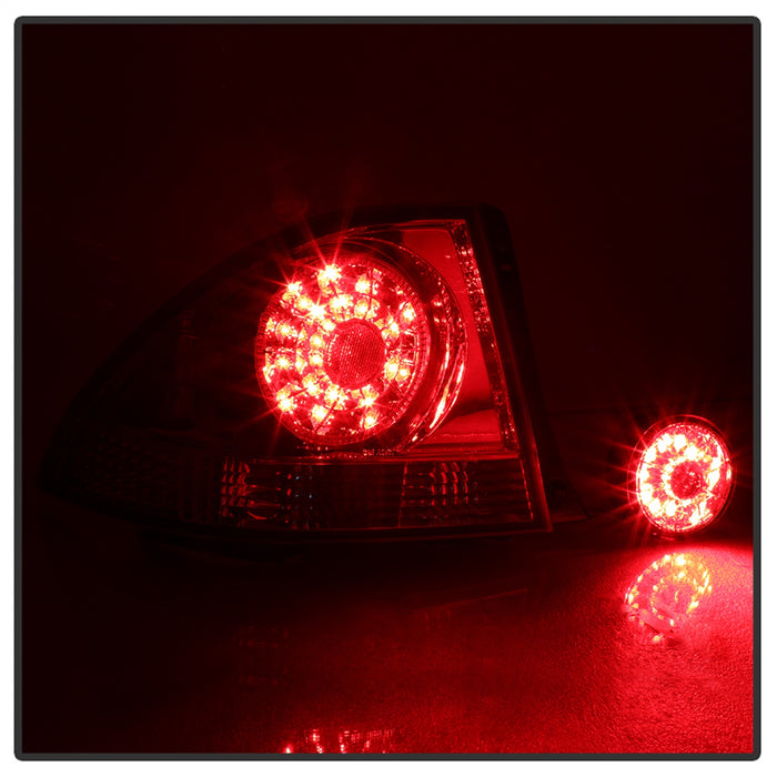 Spyder Auto 5085061 LED Tail Lights; Red Clear; w/Inner Trunk Lights; - Truck Part Superstore