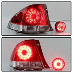 Spyder Auto 5085061 LED Tail Lights; Red Clear; w/Inner Trunk Lights; - Truck Part Superstore