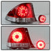 Spyder Auto 5085061 LED Tail Lights; Red Clear; w/Inner Trunk Lights; - Truck Part Superstore