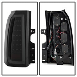 Spyder Auto 5085078 LED Tail Lights; Light Bar; Black Smoke; - Truck Part Superstore