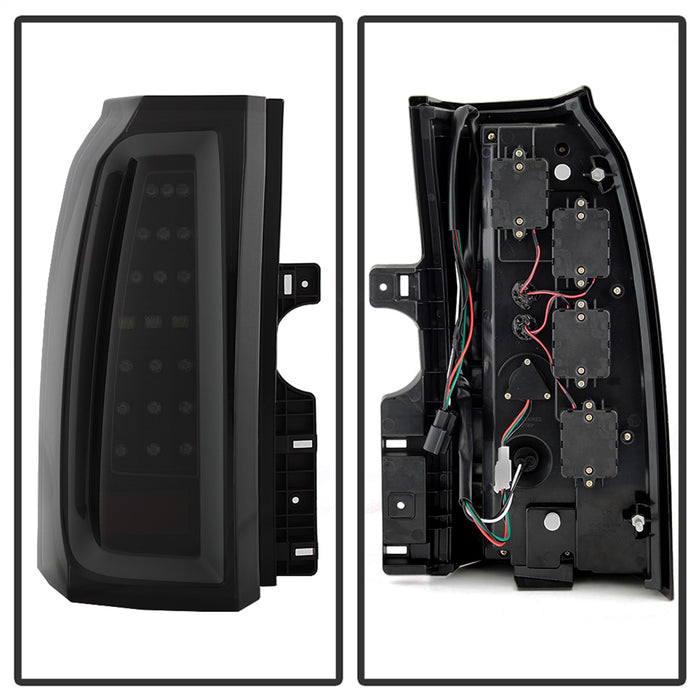 Spyder Auto 5085078 LED Tail Lights; Light Bar; Black Smoke; - Truck Part Superstore