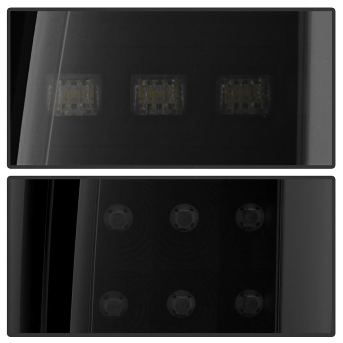 Spyder Auto 5085078 LED Tail Lights; Light Bar; Black Smoke; - Truck Part Superstore