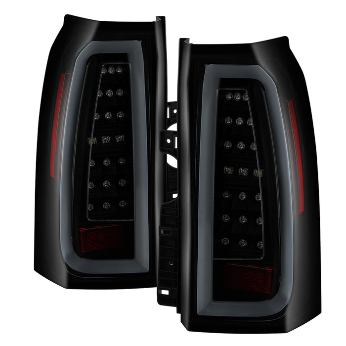 Spyder Auto 5085078 LED Tail Lights; Light Bar; Black Smoke; - Truck Part Superstore