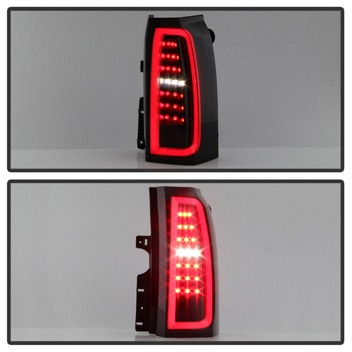 Spyder Auto 5085078 LED Tail Lights; Light Bar; Black Smoke; - Truck Part Superstore