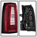 Spyder Auto 5085085 LED Tail Lights; Light Bar; Red Clear; - Truck Part Superstore