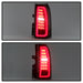 Spyder Auto 5085085 LED Tail Lights; Light Bar; Red Clear; - Truck Part Superstore