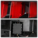 Spyder Auto 5085092 LED Tail Lights; Red Light Bar; w/Sequential Turn Signal; Black; - Truck Part Superstore