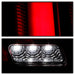 Spyder Auto 5085092 LED Tail Lights; Red Light Bar; w/Sequential Turn Signal; Black; - Truck Part Superstore