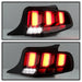 Spyder Auto 5085108 LED Tail Lights; Light Bar; w/Sequential Turn Signal; Black; - Truck Part Superstore