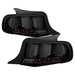 Spyder Auto 5085115 LED Tail Lights; Light Bar; w/Sequential Turn Signal; Smoke; - Truck Part Superstore