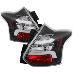 Spyder Auto 5085139 LED Tail Lights; Black; - Truck Part Superstore