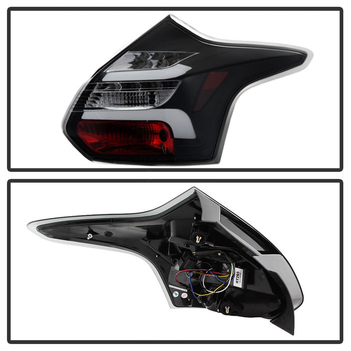 Spyder Auto 5085139 LED Tail Lights; Black; - Truck Part Superstore