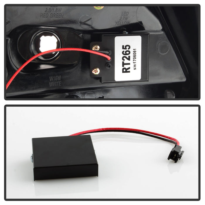 Spyder Auto 5085139 LED Tail Lights; Black; - Truck Part Superstore