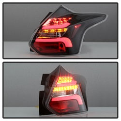 Spyder Auto 5085139 LED Tail Lights; Black; - Truck Part Superstore