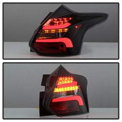 Spyder Auto 5085146 LED Tail Lights; Black Smoke; - Truck Part Superstore