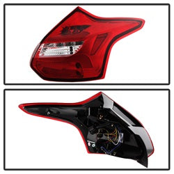 Spyder Auto 5085153 LED Tail Lights; Red Clear; - Truck Part Superstore