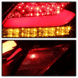 Spyder Auto 5085153 LED Tail Lights; Red Clear; - Truck Part Superstore